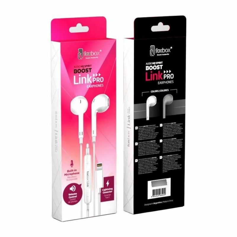 Auriculares-Foxbox-Boost-Link-Pro-Conector-Tipo-C