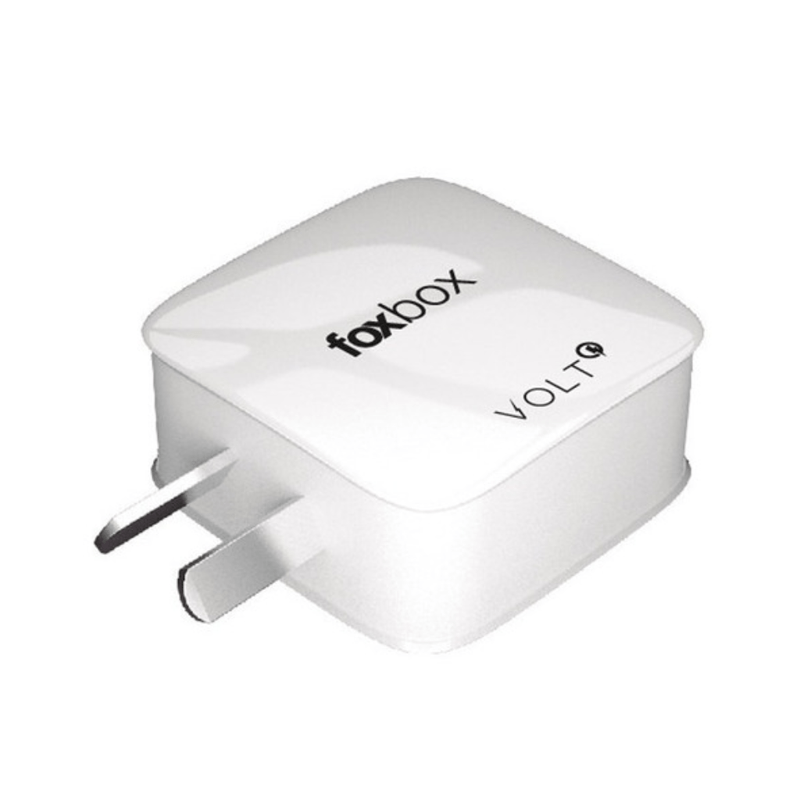 Adaptador-Cargador-De-Pared-2.4-A-Foxbox-Volt-Blanco