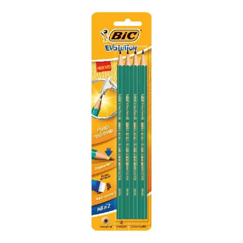 Lapiz-Negro-Bic-Evolution-Grafito-HB-x-4-Un