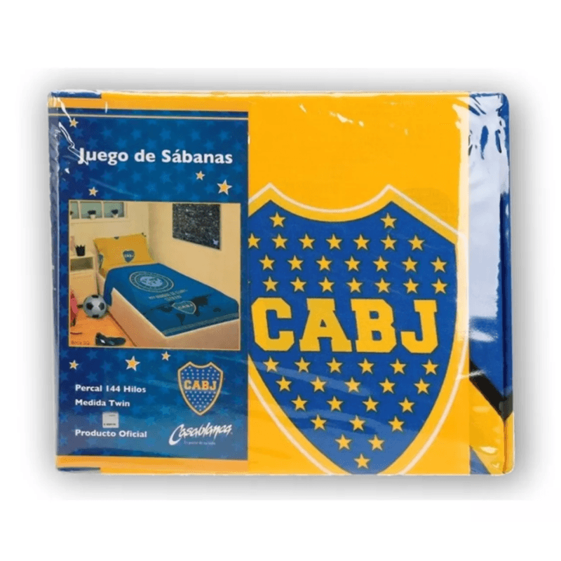 Juego-De-Sabanas-Boca-Junior-1-1-2-Plazas-Diseño-SK