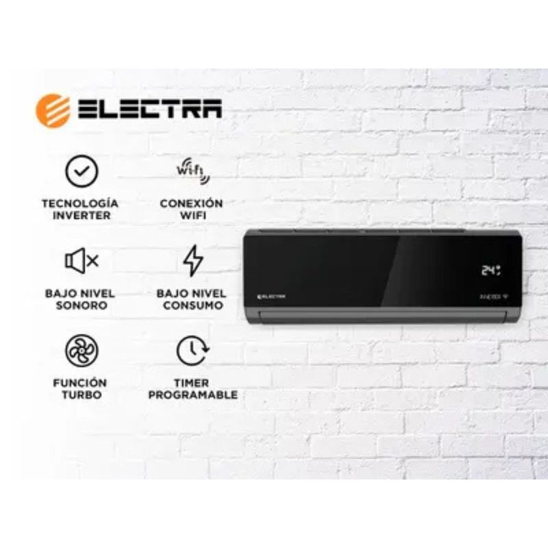 Aire-Acondicionado-Inverter-3400W-Electra-ESI12T82FM-Black-Wifi-